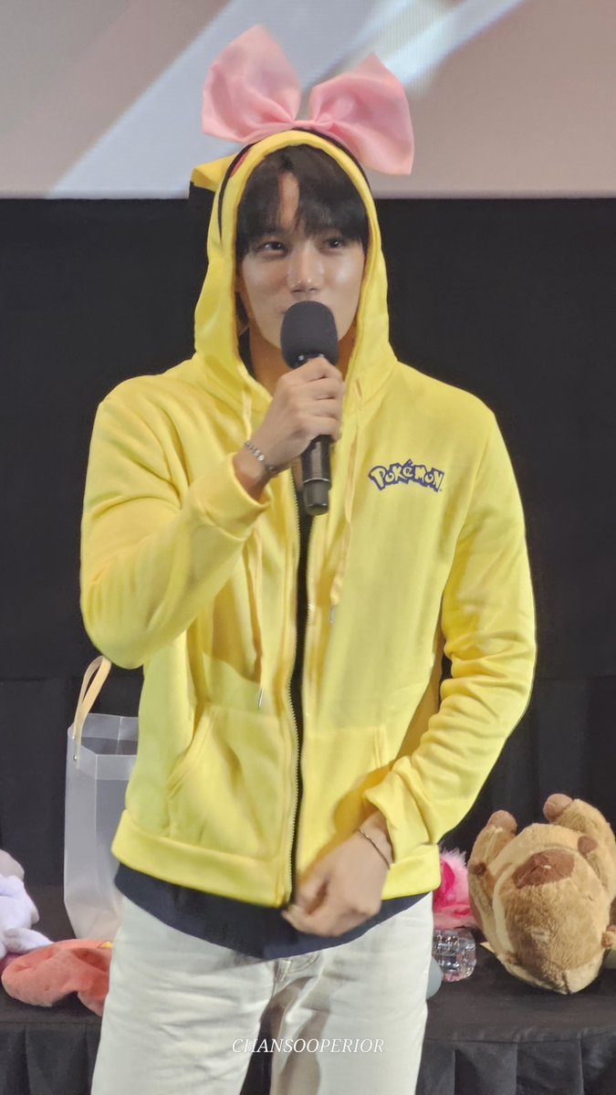 CHANSOOperior's tweet image. Pretty bb PiKAIchu π«Άπ»π€£
#KAIONinManila #EXO @weareoneEXO #KAI