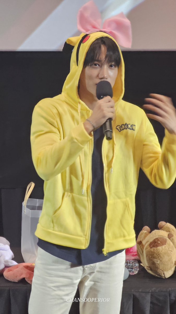 CHANSOOperior's tweet image. Pretty bb PiKAIchu π«Άπ»π€£
#KAIONinManila #EXO @weareoneEXO #KAI