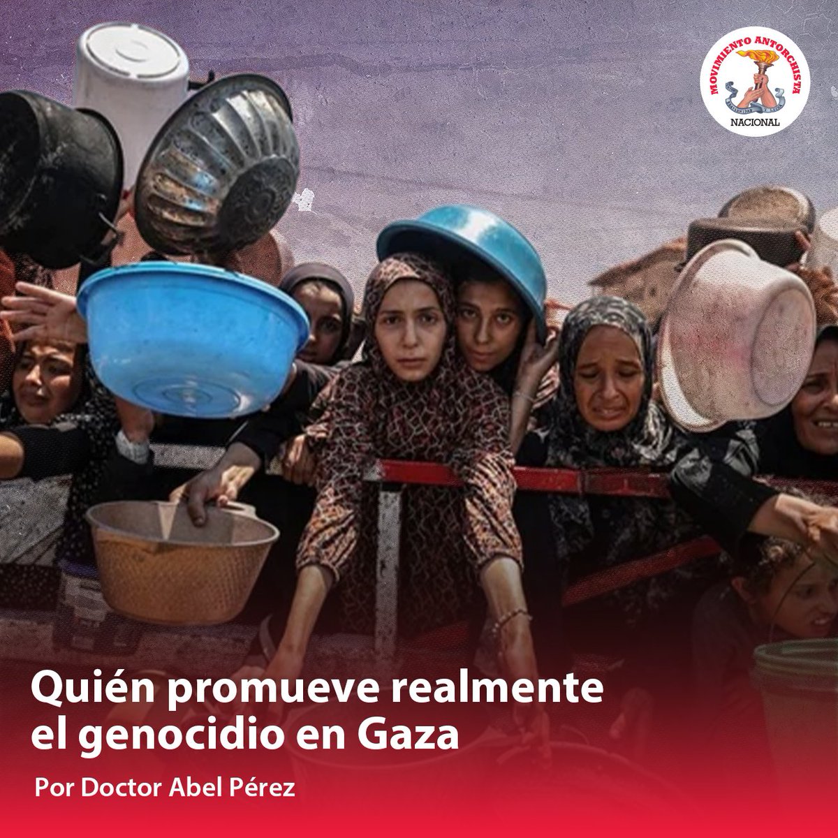 aperezzamorano's tweet image. #Gaza no muere de hambre: la matan de hambre. 600 mil niños corren riesgo; la hambruna es un arma genocida avalada por potencias como EE.UU. y la UE. No es fanatismo, es capitalismo. #GenocidioEnGaza #ImperialismoCriminal

En @BuzosNoticias 1196 
tinyurl.com/25xcjwdp