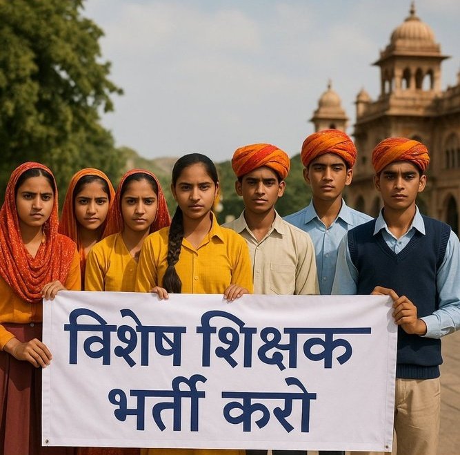 Mukeshbaitu's tweet image. हर वो बच्चा जिसे सीखने के लिए विशेष सहारे की ज़रूरत है, आज भी अपने शिक्षक का इंतज़ार कर रहा है।
सरकार से निवेदन है कि इन मासूम सपनों को सहारा दीजिए… अतिशीघ्र विशेष शिक्षकों की भर्ती कीजिए। 🙏🏻
#विशेष_शिक्षक_भर्ती_करो