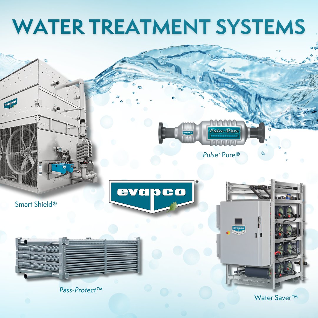 EVAPCO_Inc's tweet image. Your cooling system’s worst enemy? Bad water.

Your best defense? EVAPCO Water Treatment.

Smarter water. Stronger performance. Cleaner planet.

evapco.com/products/water…
systems

#EVAPCO #WaterTreatment #EfficiencyMatters #SustainableSolutions