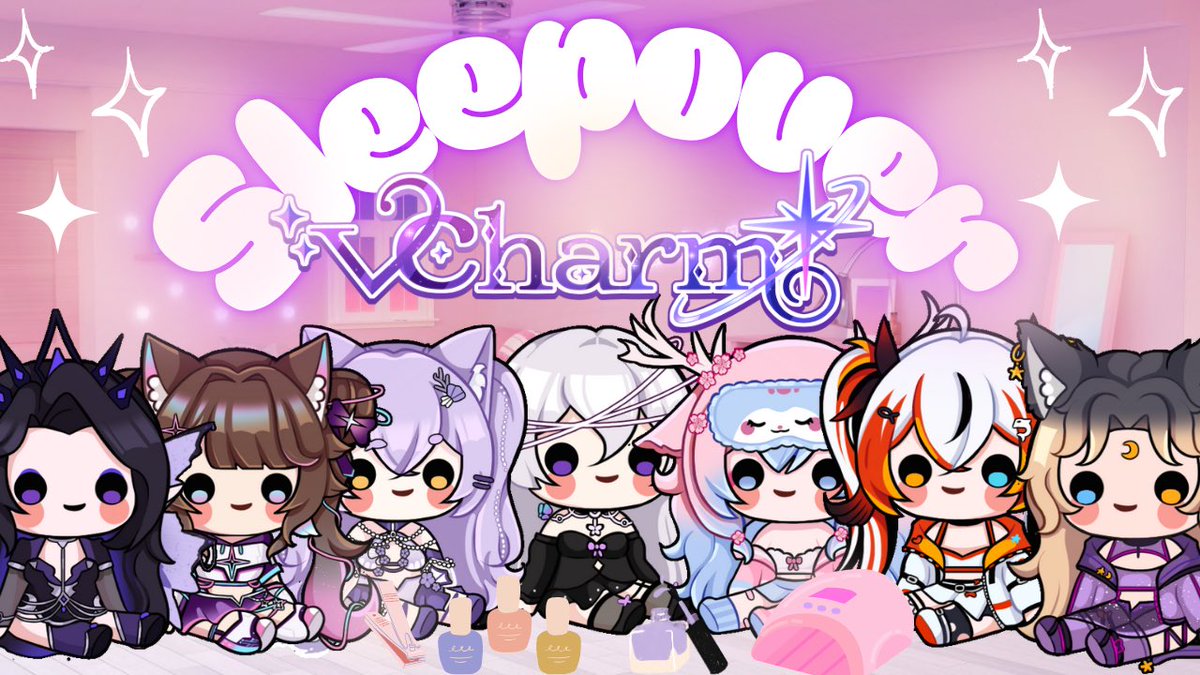 MizuRayVT's tweet image. Bwub-morning everyone~🪸🌊
Today’s a big day! I’m super nervous and excited to debut with all the lovely vcharm girlies :;(∩´﹏`∩);:
Please come support all of us today at 6pm BST/ 1pm EST for our sleepover part debut~! ☆*:.。. o(≧▽≦)o .。.:*☆
