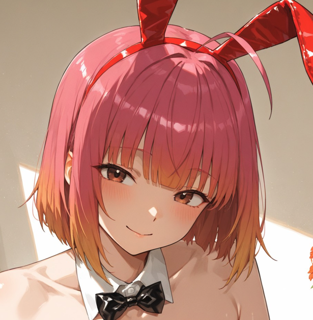 ShynUrab70521's tweet image. 今朝の👯投稿、怒られちゃったので
こっちに置きました😀
よければみてください～🥰

バニーたかね
iromirai.jp/posts/582525d6…
#AIイラスト #AIイラスト好きと繋がりたい #AI術師さんと繋がりたい