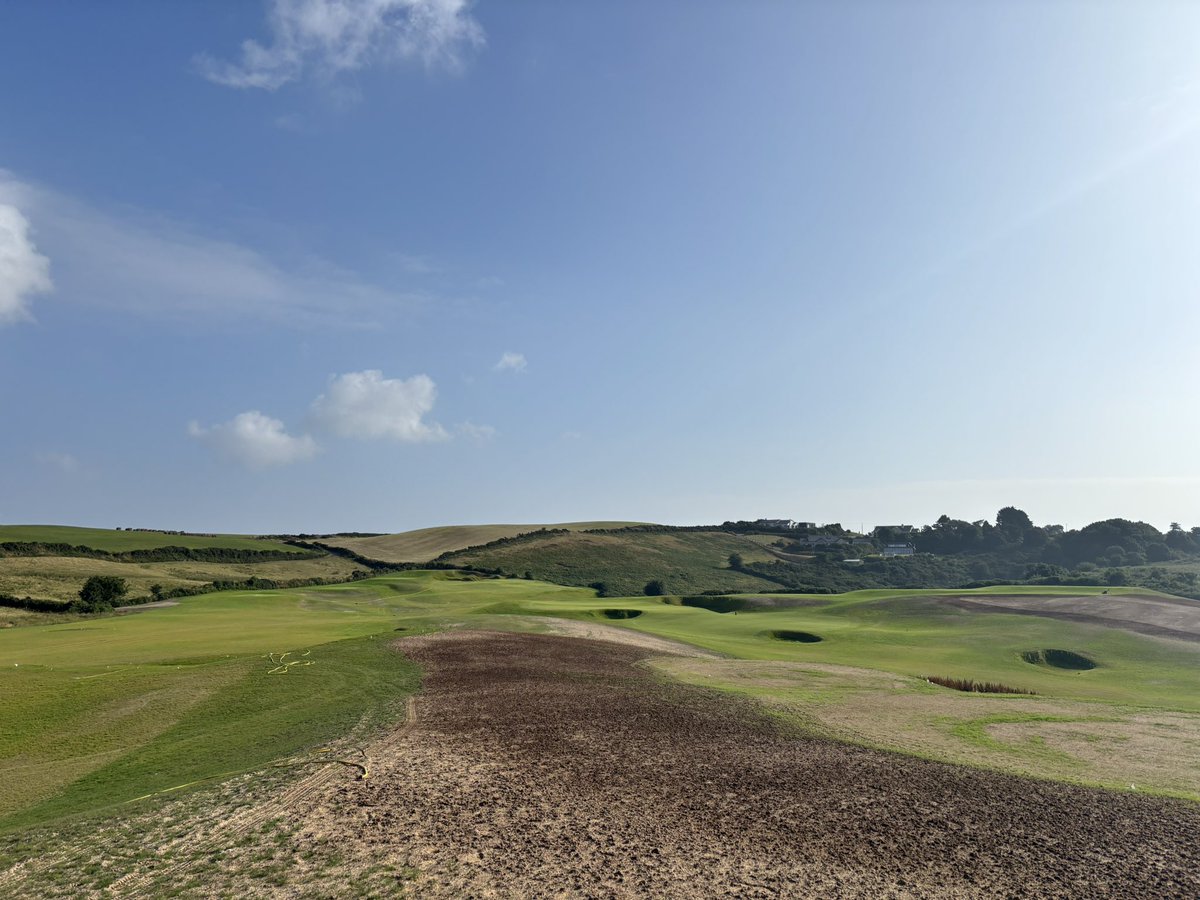 Great to meet you last week <a href="/deanamuir/">dean muir</a>, and it was exciting to see Ireland’s newest golf course, <a href="/CurracloeLinks/">CurracloeLinks</a> in Wexford. 

Outstanding work by all involved and great to see a lot of seed in the ground and growing.

Best of luck with the rest of construction and grow in.