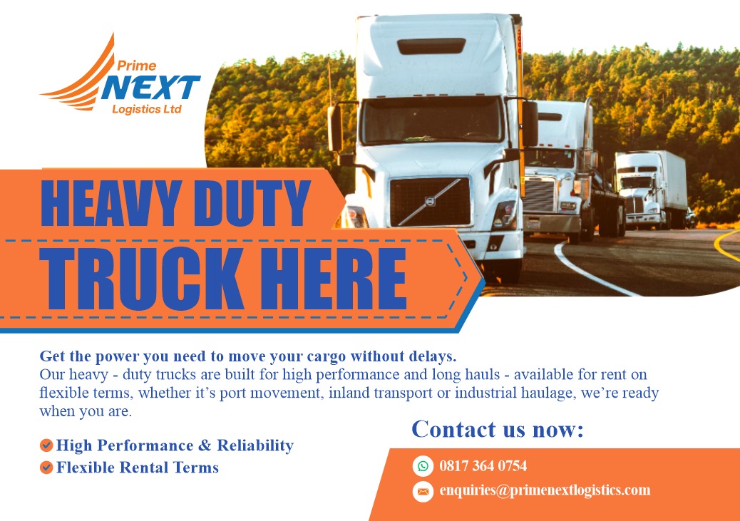 𝗛𝗲𝗮𝘃𝘆 𝗟𝗼𝗮𝗱𝘀? 𝗪𝗲’𝘃𝗲 𝗚𝗼𝘁 𝘁𝗵𝗲 𝗧𝗿𝘂𝗰𝗸𝘀.
Whether you’re relocating, transporting goods, or supplying retail stores, our truck rental service is built for business. 𝗣𝗿𝗶𝗺𝗲 𝗡𝗲𝘅𝘁 𝗟𝗼𝗴𝗶𝘀𝘁𝗶𝗰𝘀 𝗟𝘁𝗱
 provides clean, reliable trucks with experienced