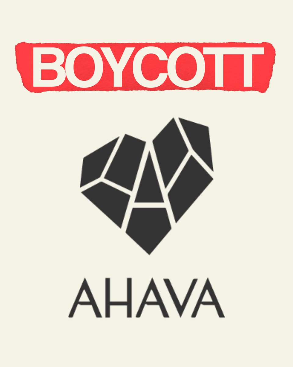 11 - Ahava : en vente chez Sophora, cette marque Israélienne exploite une usine dans une colonie israélienne utilisant des ressources naturelles des territoires palestiniens occupés.