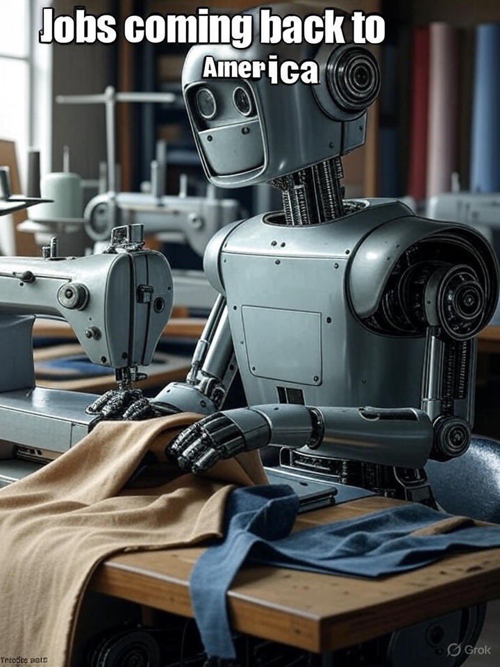 … jobs coming back to America