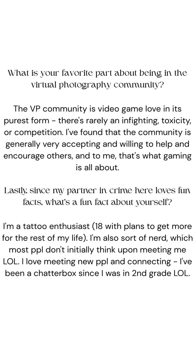 Interview with <a href="/BrokenLoboMedia/">PUNISHED LOBO 👾🐺</a>!

#VirtualPhotography