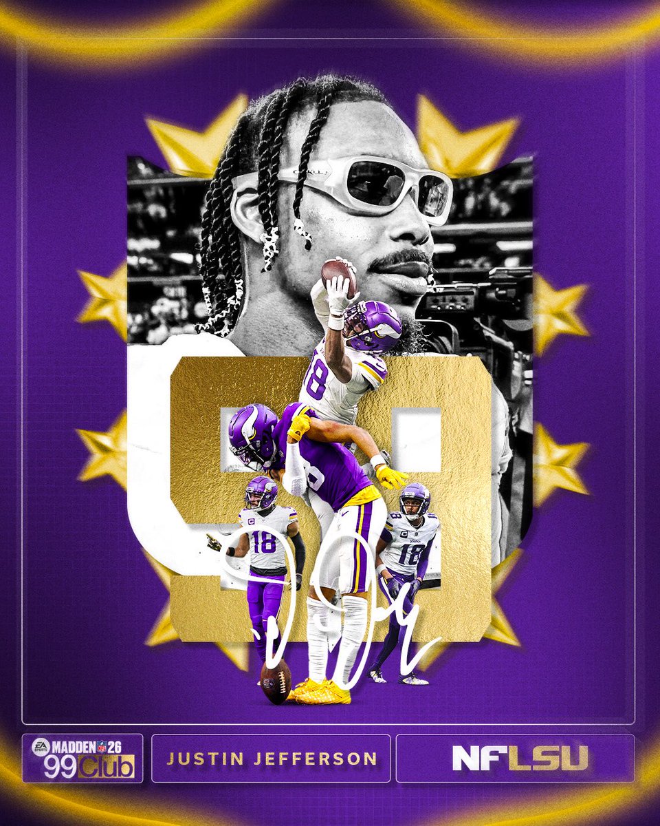 LSU Football (@lsufootball) on Twitter photo The 99 Club
<a href="/Jjetas/">Pablo césar</a> is a 3-time member and the only wide receiver in <a href="/Vikings/">Minnesota Vikings</a> history The 99 Club
<a href="/Jjetas/">Pablo césar</a> is a 3-time member and the only wide receiver in <a href="/Vikings/">Minnesota Vikings</a> history