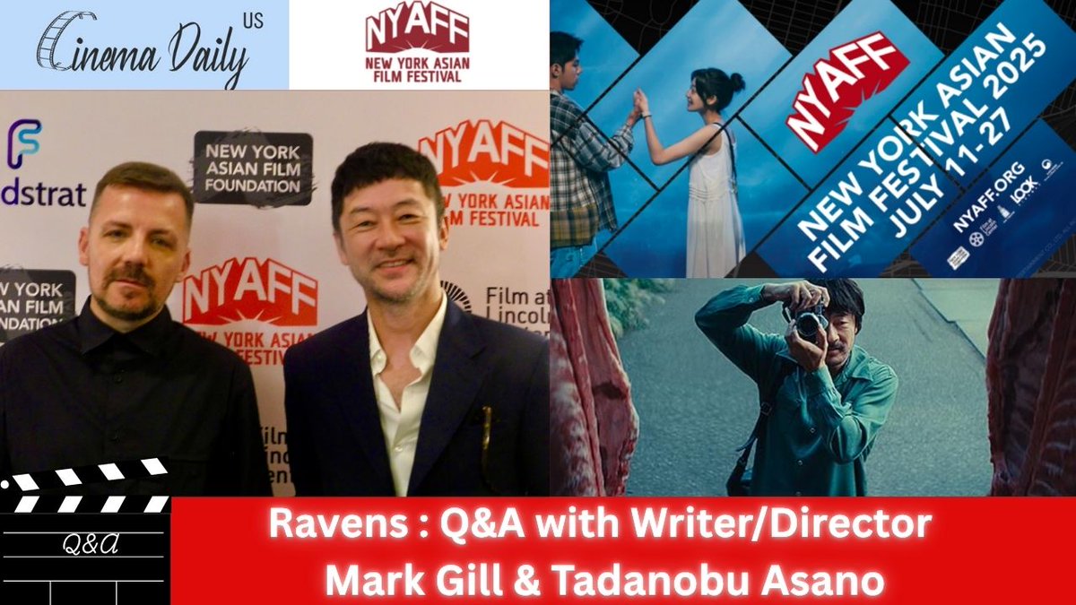 Cinemadailyus.com (@cinema_daily_us) on Twitter photo New York Asian Film Festival / Ravens : Q&A with Mark Gill & Tadanobu Asano.
<a href="/NYAFF/">New York Asian Film Festival</a> #Ravens #Tadanobuasano #markgill #浅野忠信
YouTube link : youtube.com/watch?v=wRBGJX… New York Asian Film Festival / Ravens : Q&A with Mark Gill & Tadanobu Asano.
<a href="/NYAFF/">New York Asian Film Festival</a> #Ravens #Tadanobuasano #markgill #浅野忠信
YouTube link : youtube.com/watch?v=wRBGJX…