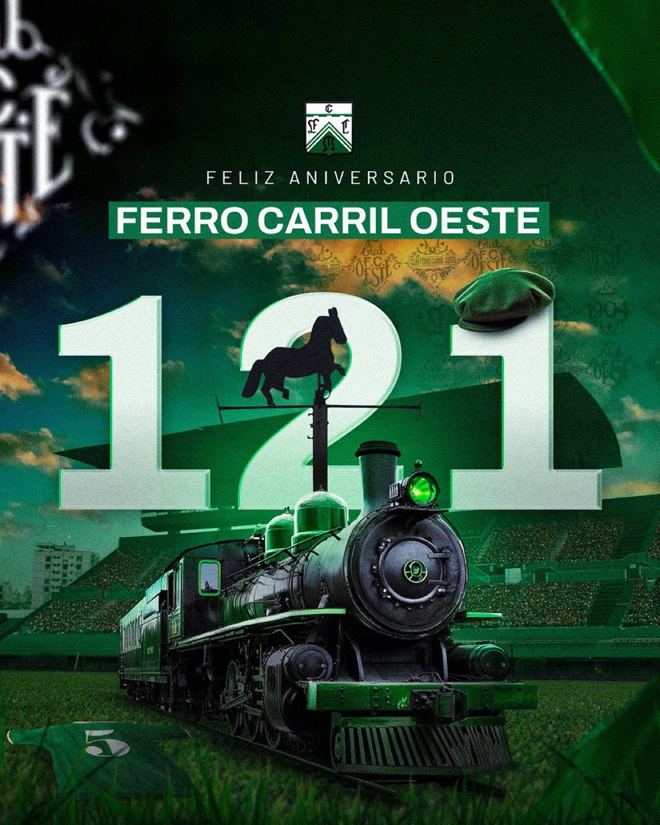 FERRO CARRIL OESTE 🇳🇬 121 AÑOS 🐎