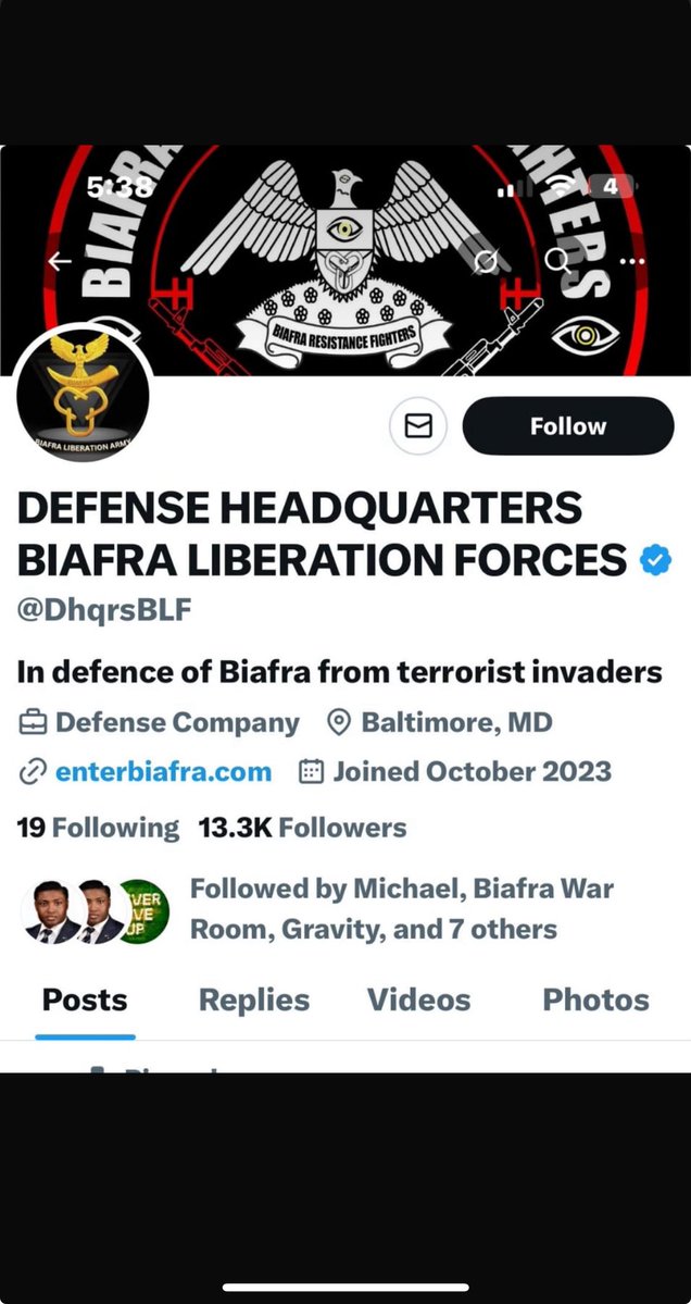 ngoziora's tweet image. Fraudulent Site; July 2025

Biafrans are hereby informed that this site  (shown below) and any information coming from there is fake and has nothing to do with the United States of Biafra USB   Liberation Army BLA and the Biafra Defence forces BDF, Airforce and Navy. 

It is a…