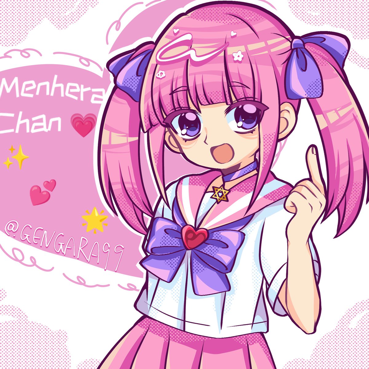 gengara99's tweet image. 江崎先生、こんにちは！先生が創作した桃香ちゃんが本当に大好きで…僕も描いてみました。気に入ってくれたら嬉しいです！
@mnhr__chan @BisukoEzaki
#メンヘラチャン #MenheraChan #fanart