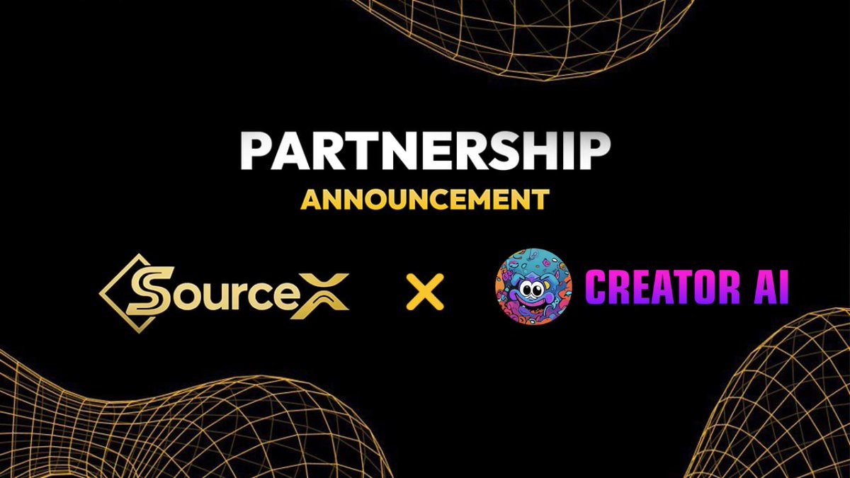 sourceX_off's tweet photo. 🎥✨ SourceX is excited to partner with @Creator_AI1 !
Leveraging our AI video content creation this collaboration brings Creator AI's instant music and meme generation tools directly to you.
Empowering every creator in Web3! 👨🔧 https://t.co/Xb7fJOQEWs