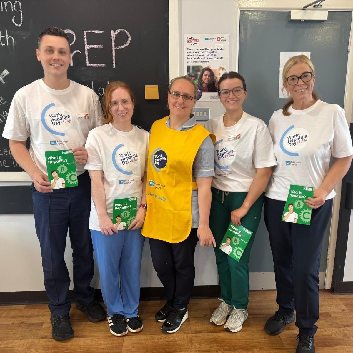 WesternHSCTrust's tweet image. Today is World Hepatitis Day & we are helping raise awareness about viral hepatitis.
Every year, Hepatitis C Trust comes together with organisations from around the world to talk about the impact of hepatitis in our communities
sexualhealthni.info/gum-clinics-no…
publichealth.hscni.net