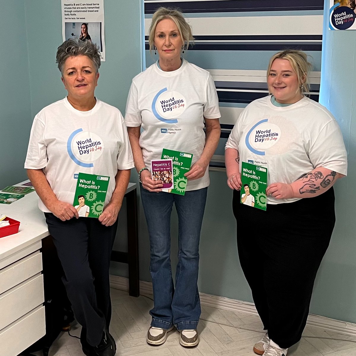 WesternHSCTrust's tweet image. Today is World Hepatitis Day & we are helping raise awareness about viral hepatitis.
Every year, Hepatitis C Trust comes together with organisations from around the world to talk about the impact of hepatitis in our communities
sexualhealthni.info/gum-clinics-no…
publichealth.hscni.net