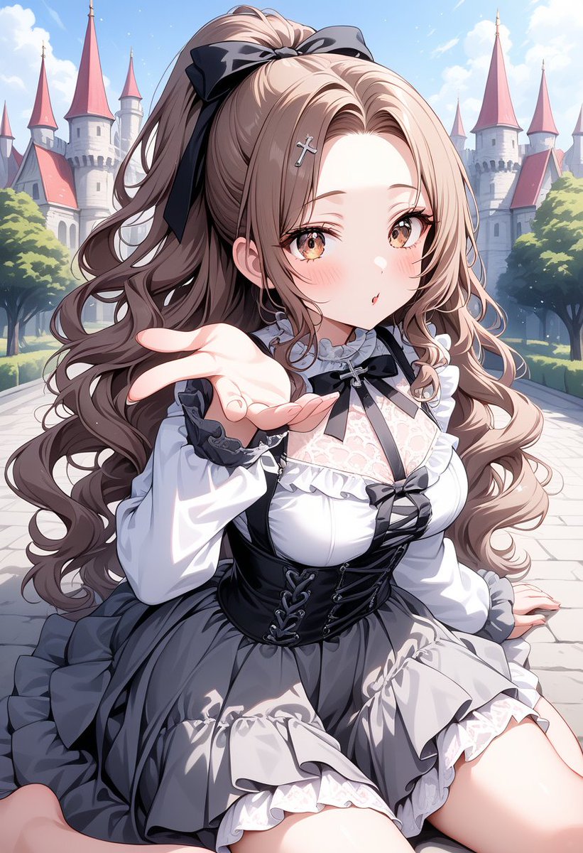AIILLUST1215's tweet image. #3時の美少女