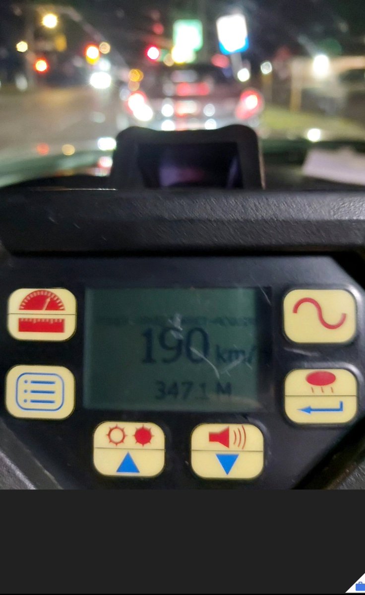 OPP_HSD's tweet image. #WhitbyOPP stopped this motor vehicle on Friday, July 25, for going 190km/h on #Hwy401 WB at Bennett Rd #Clarington.
A 21-year-old from Port Perry is facing stunt driving charges and other HTA charges. Their licence is suspended for #30Days, and the vehicle impounded for #14Days.…