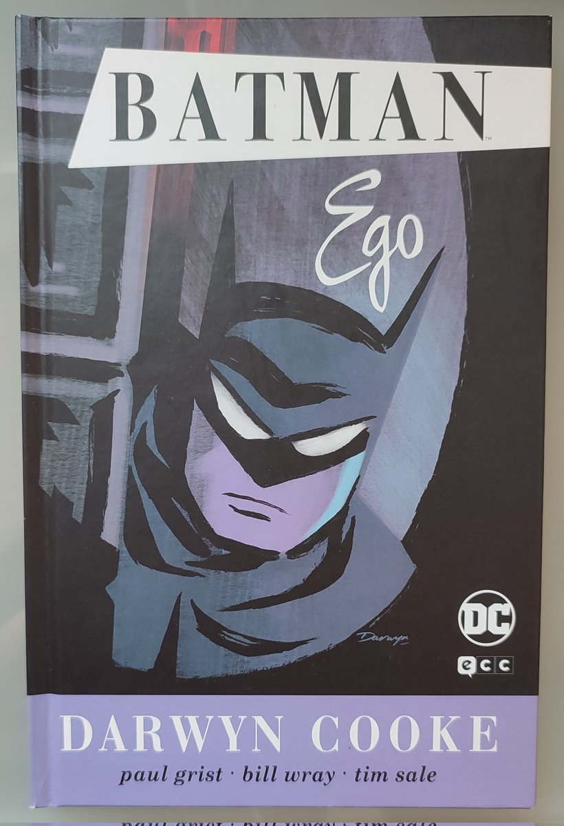 MarcosAD87's tweet image. En octubre Panini sacará el DC Compact de Batman Ego, yo lo he conseguido cartoné por 8 euritos 🦇💜
