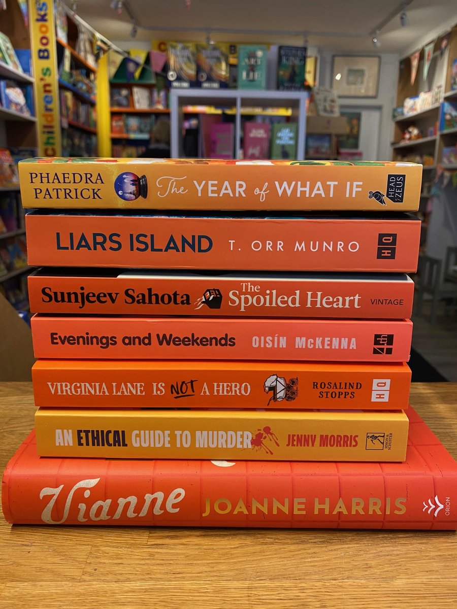 Darling Reads (@darling_reads) on Twitter photo Here is today's rainbow of recommendations for the summer 🧡🧡🧡 excellent selection of fiction!
<a href="/phaedrapatrick/">Phaedra Patrick</a> <a href="/TinaOrrMunro/">T Orr Munro #Liars Island 📚✒️</a> <a href="/Dr_Jenny_Morris/">Jenny Morris</a> <a href="/Joannechocolat/">Joanne Harris</a> <a href="/ois_mck/">Oisín McKenna</a>
Check out the full <a href="/bookshop_org_UK/">Bookshop.org</a> list here: uk.bookshop.org/lists/rainbow-… Here is today's rainbow of recommendations for the summer 🧡🧡🧡 excellent selection of fiction!
<a href="/phaedrapatrick/">Phaedra Patrick</a> <a href="/TinaOrrMunro/">T Orr Munro #Liars Island 📚✒️</a> <a href="/Dr_Jenny_Morris/">Jenny Morris</a> <a href="/Joannechocolat/">Joanne Harris</a> <a href="/ois_mck/">Oisín McKenna</a>
Check out the full <a href="/bookshop_org_UK/">Bookshop.org</a> list here: uk.bookshop.org/lists/rainbow-…