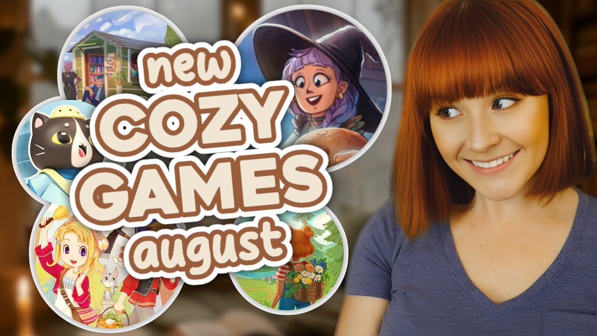 Who knew that August was going to be such a HUGE month for cozy gamers 🧡

I've hand-picked some of the BEST looking Cozy Games coming out in the month ahead that I think you're really going to enjoy!

youtu.be/61TsKS7r45E?si…