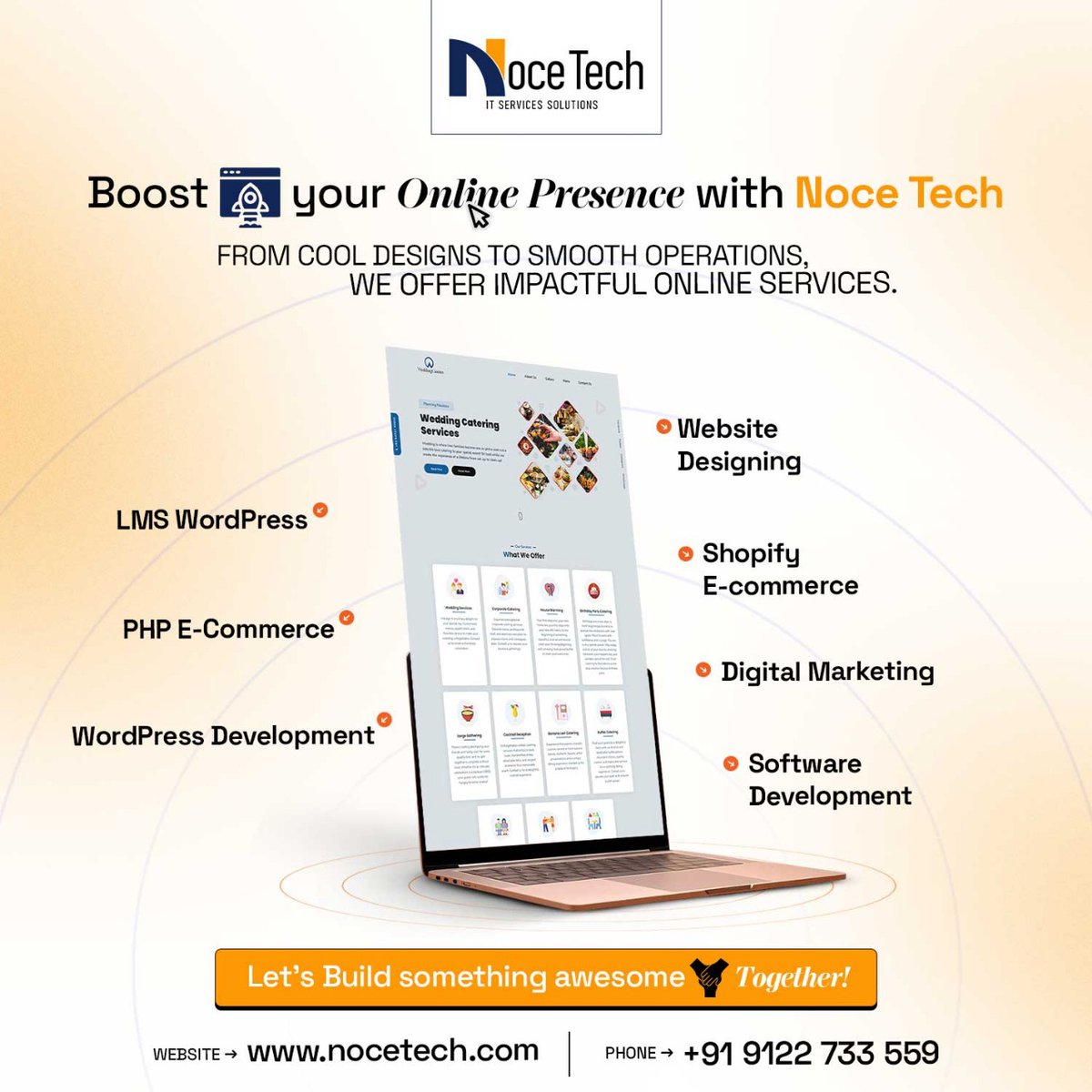 nocetech's tweet photo. Boost your online presence with NoceTech – India’s Best Digital Marketing Agency. From SEO to Social Media, we’ve got your growth covered. 🚀 #DigitalMarketing #NoceTech #OnlineGrowth https://t.co/mIZewke88X