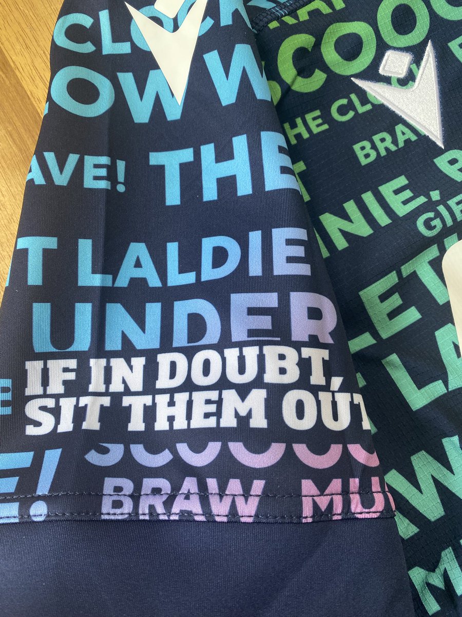 Well done <a href="/Scotlandteam/">Scottish Rugby</a> and <a href="/MacronSports/">Macron</a> 
New  Scotland Training top 👍
Lots of great Scottish words and phrases but no more important phrase than “If In Doubt, Sit Them Out” for all to see.

Education and Awareness of Concussion is key in better Player Welfare 🏉🧠