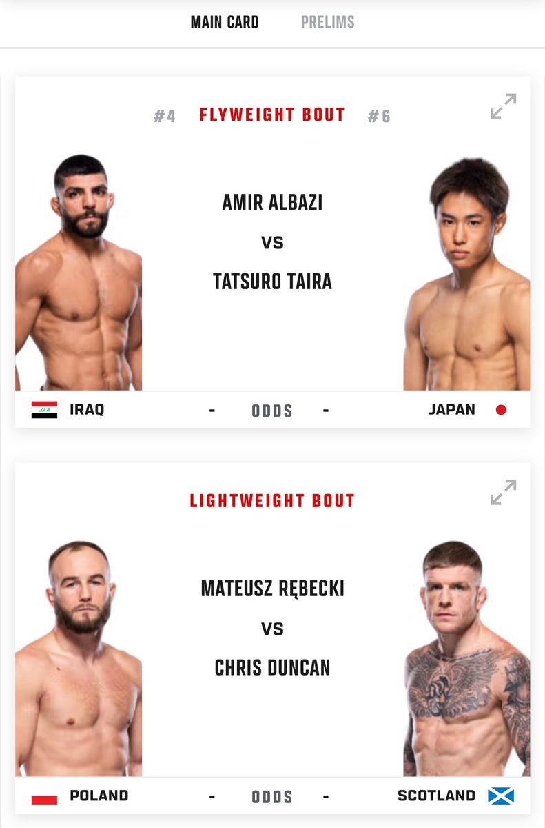 lefthook25's tweet image. Who’s gonna watch this sh!t card?
I know I will…
don’t know why though