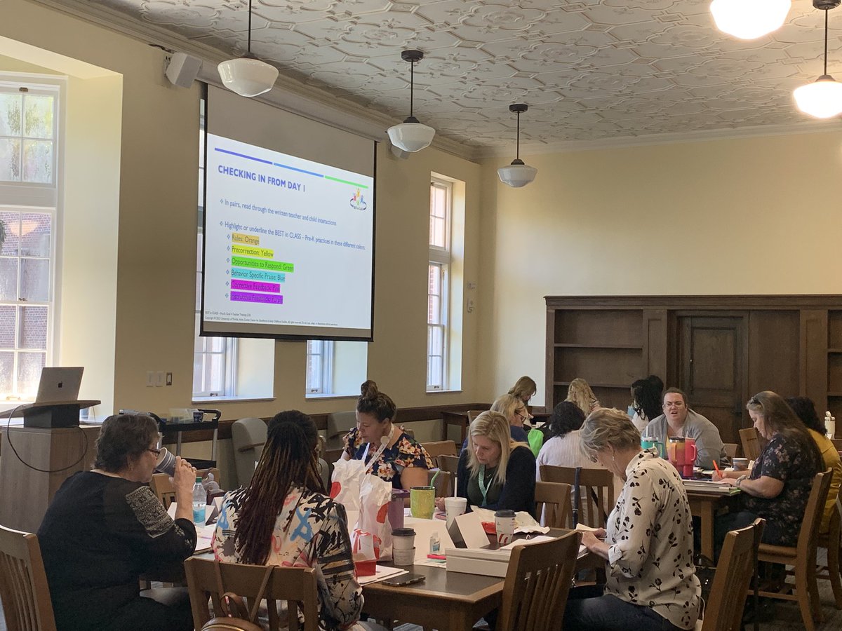 Great 2-day coach training with Episcopal Children’s Services! Partnering together to facilitate sustainment of BEST in CLASS in early childhood programs!