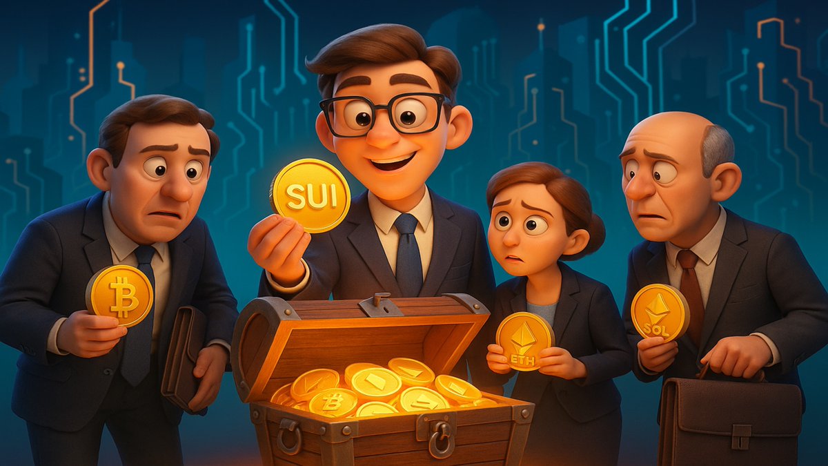 GRM_Web3's tweet image. From Bitcoin to Sui: Why more corporate treasuries are going on-chain?
In the evolving world of corporate finance, a new pattern is taking shape: public companies are increasingly allocating treasury funds to digital assets. While Bitcoin, Ethereum, and Solana have already paved…
