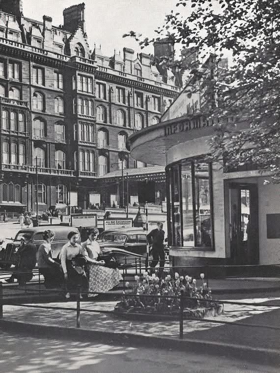 Check out the stylish Information Bureau building in St Enoch’s Square. Its Information Officers answered questions on every topic imaginable by referring to a complex card system that contained more than 100,000 entries by 1950.

GCA