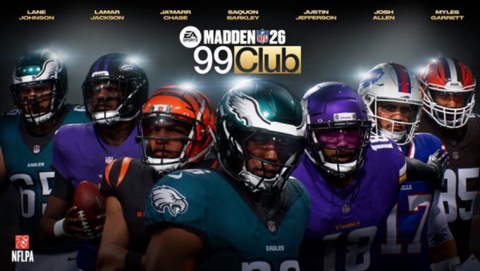 OOSSports's tweet image. The year&apos;s Madden 2026 99 Club!!! 🔥 💯