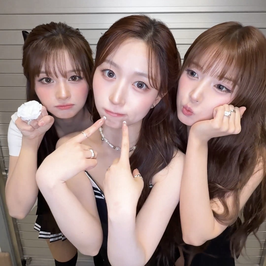 SULLYOON_1's tweet image. 🐰💗                     🐻‍❄️︎🤍︎                   🐶🤎