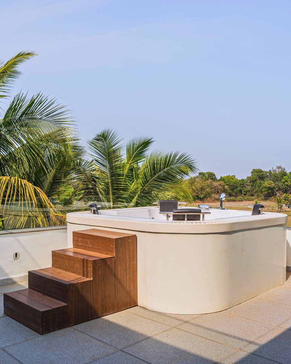 HomeyHuts's tweet photo. Serene Saligao Villa – Ultra-Luxury Pool Stay in North Goa
Live the high life at this stunning villa in Saligao complete North Goa’s beaches.
📱 Book now: https://t.co/B9QtqRlsHM
📞 WhatsApp: +91 6301228891
#Homeyhuts #GoaLuxuryStay #SaligaoVilla #PrivatePoolGoa #GroupStayGoa https://t.co/GxUjZyu2lS