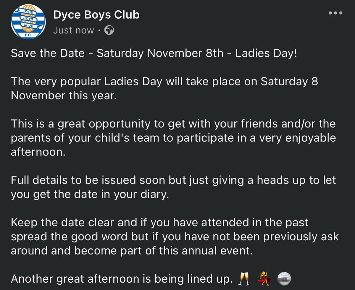 Dyce Boys Club tweet media