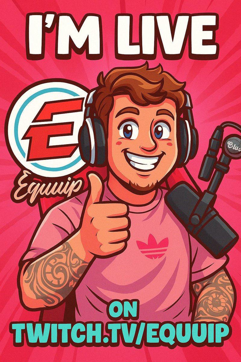 Equuip's tweet image. 1v1 CMG TOURNEY
GOOODMORNIN 🕺

🟣twitch.tv/Equuip
🟢kick.com/Equuip
🔴youtube.com/@Equuip/live
