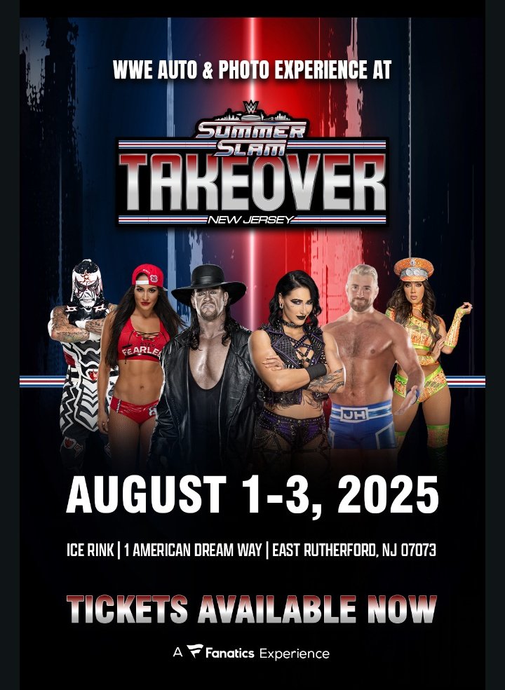 TheBalorClubGuy's tweet image. For those attending the meet and greets at SummerSlam TakeOver
Meet and greets will be taking place at the Ice Rink, the Ice Rink is located on Level 1 of the American Dream Mall.
Parking lot B and C are the closest lots to the Ice Rink. #SummerSlam