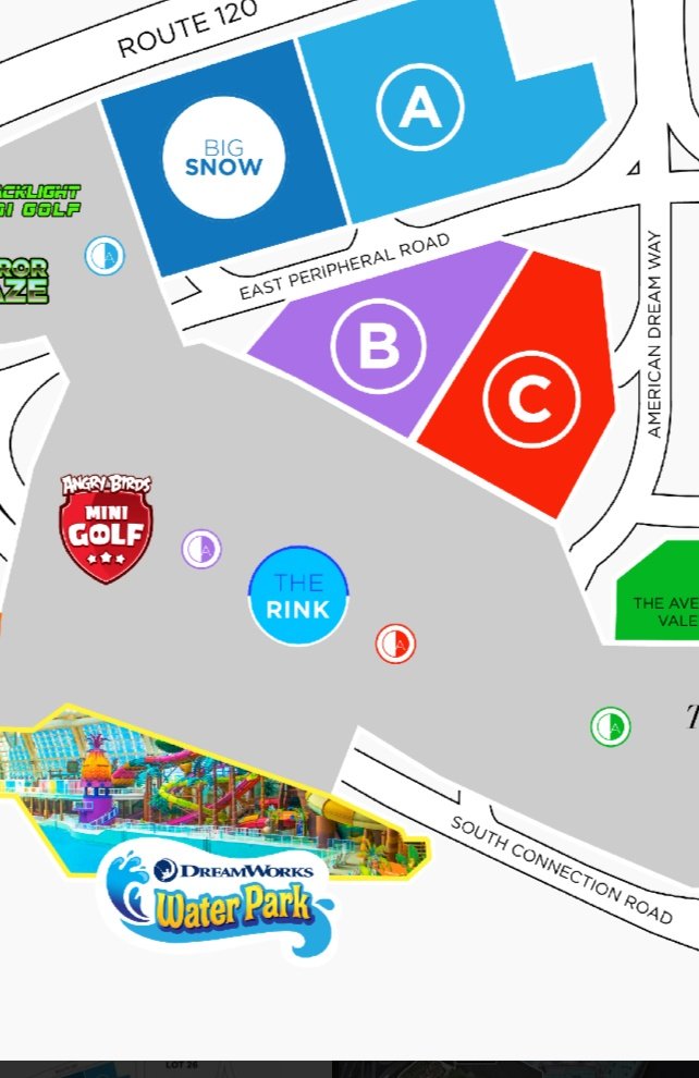 TheBalorClubGuy's tweet image. For those attending the meet and greets at SummerSlam TakeOver
Meet and greets will be taking place at the Ice Rink, the Ice Rink is located on Level 1 of the American Dream Mall.
Parking lot B and C are the closest lots to the Ice Rink. #SummerSlam