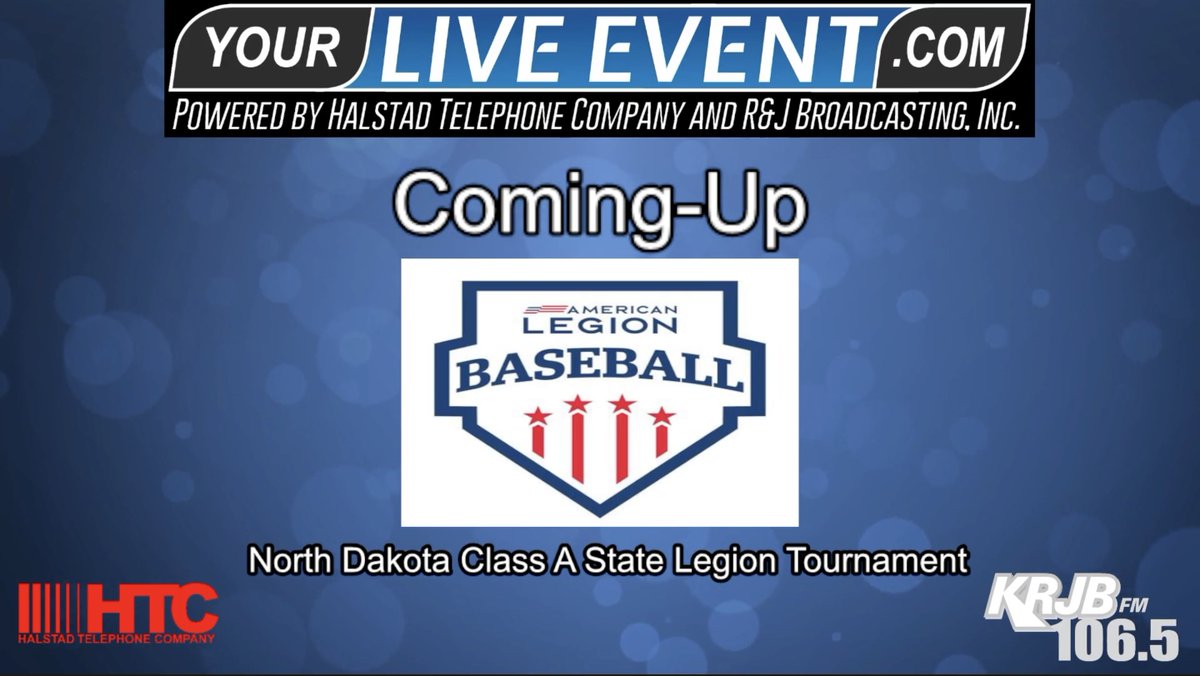 YourLiveEvent1's tweet image. Here are the opening round matchups for the State A Legion Tournament from Casselton on Thursday on yourliveevent.com:
11 - Bismarck Senators vs Devils Lake
1:30 - Bismarck Reps vs Fargo Jets
4 - Kindred vs Minot
7:45 - Casselton vs Valley City