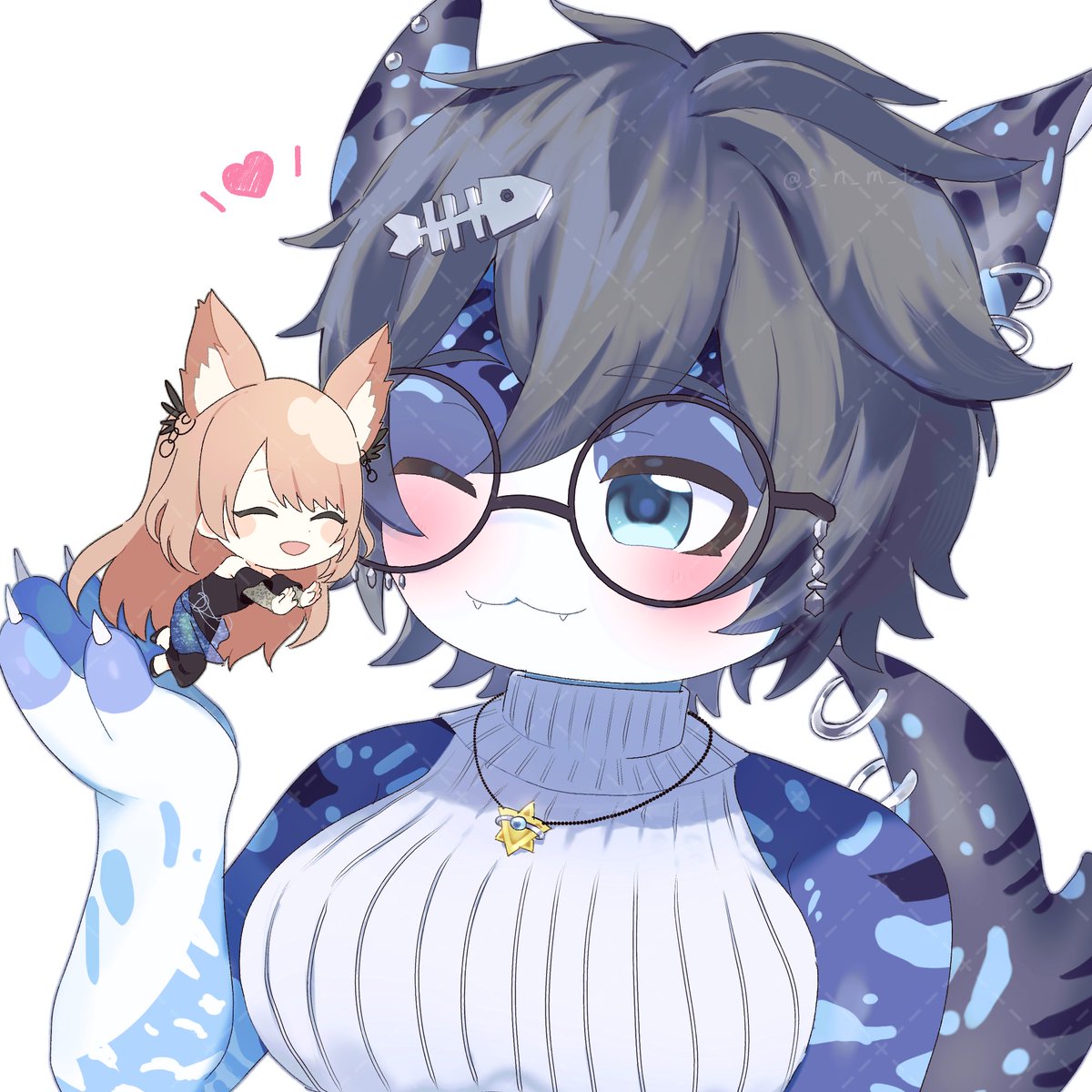 s_n_m_t_'s tweet image. 【納品報告】
ヤギさん(@Goato_Goat )からのご依頼でした！

ありがとうございました❣