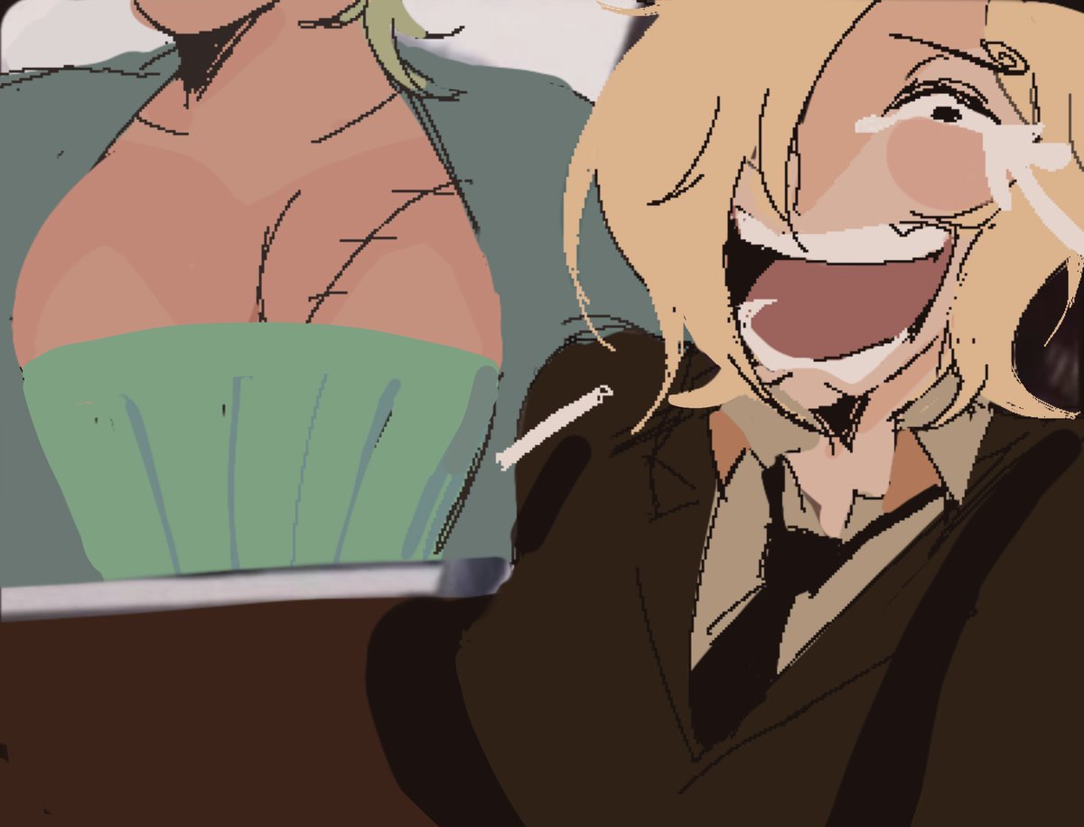yowaimomo_'s tweet image. im sorry i haven't posted at all i have a severe art block 
#zosan