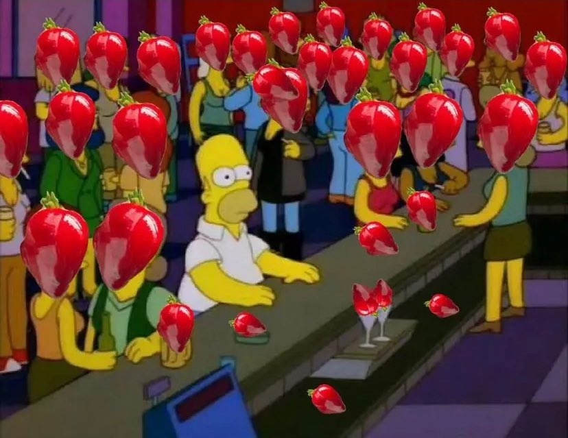 g_vgouvea's tweet image. Gostaria de entender por que determinados acontecimentos absolutamente banais, viram febre nas redes sociais e nas rodas de conversa.
Pegando ranço desse tal de morango do amor. 🤡