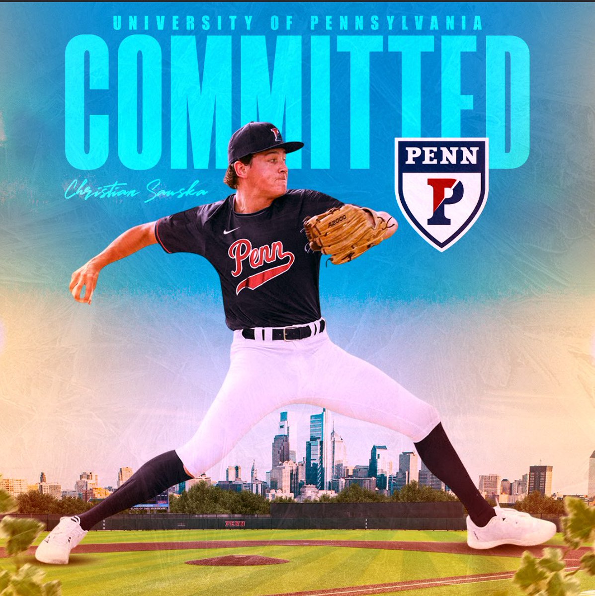 Excited to announce my commitment to the University of Pennsylvania!Thank you to my family, coaches, and teammates who have gotten me to this point. Go Quakers! 
<a href="/NOCABaseball/">NOCA Baseball</a> <a href="/Baseball_Newman/">Isidore Newman Baseball</a> <a href="/SoxHype/">Jeff Burton</a> <a href="/PrepBaseballLA/">Prep Baseball Louisiana</a>