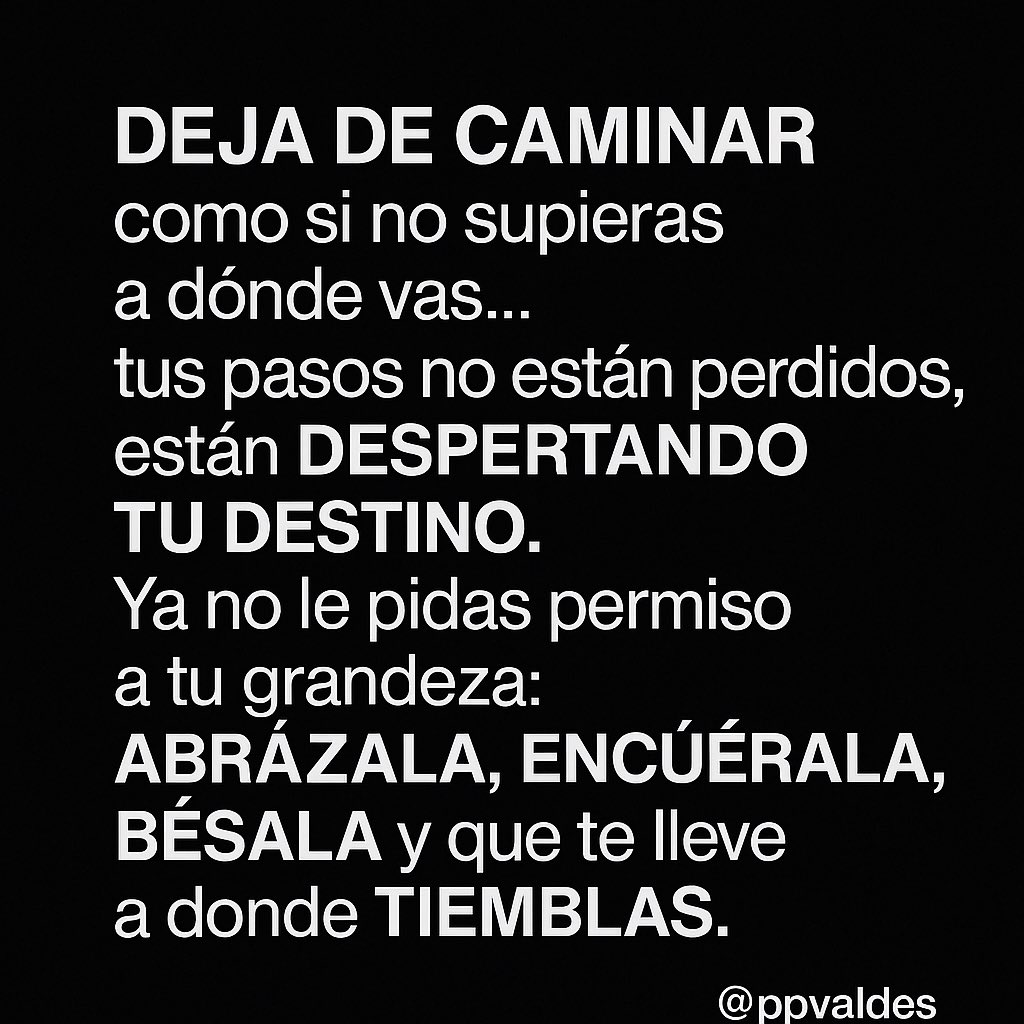 #BuenosDías #FelizLunes #FelizInicioDeSemana #Lunes 

Deja de sabotear tu grandeza, sigue tu andar, siente el orgullo de crear sendero…