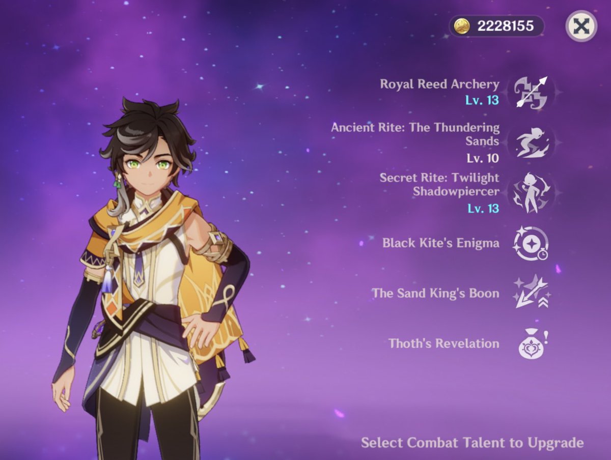 IfaDose's tweet image. If i had a nickel for everytime i fell in love with and invested into a niche 4 star tan skin male character i would have 2 nickels, which isn’t much but it’s weird that it happened twice