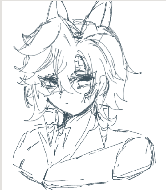 tourou_rabbit24's tweet image. これも絵チャ！
🐇🟩はいいぞ✊✊