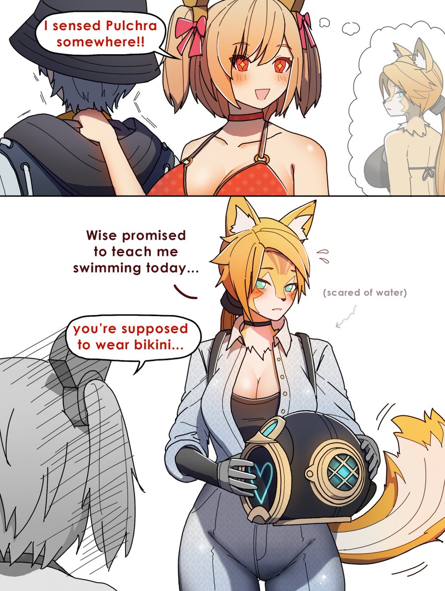 Pulchra's swimwear left Burnice in shambles...
#zzzero