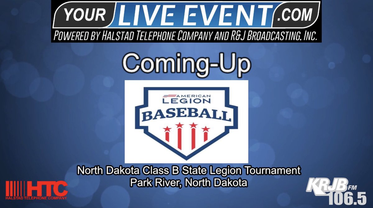 YourLiveEvent1's tweet image. Opening round matchups for the State B Legion Tournament on Friday on yourliveevent.com:
10:30 - Langdon vs Thompson
Candon vs Linton-Ashley-Wishek (25 Minutes after Game 1)
LaMoure vs Renville County (25 Minutes after Game 2)
Park River vs Washburn (After Opening Ceremony)