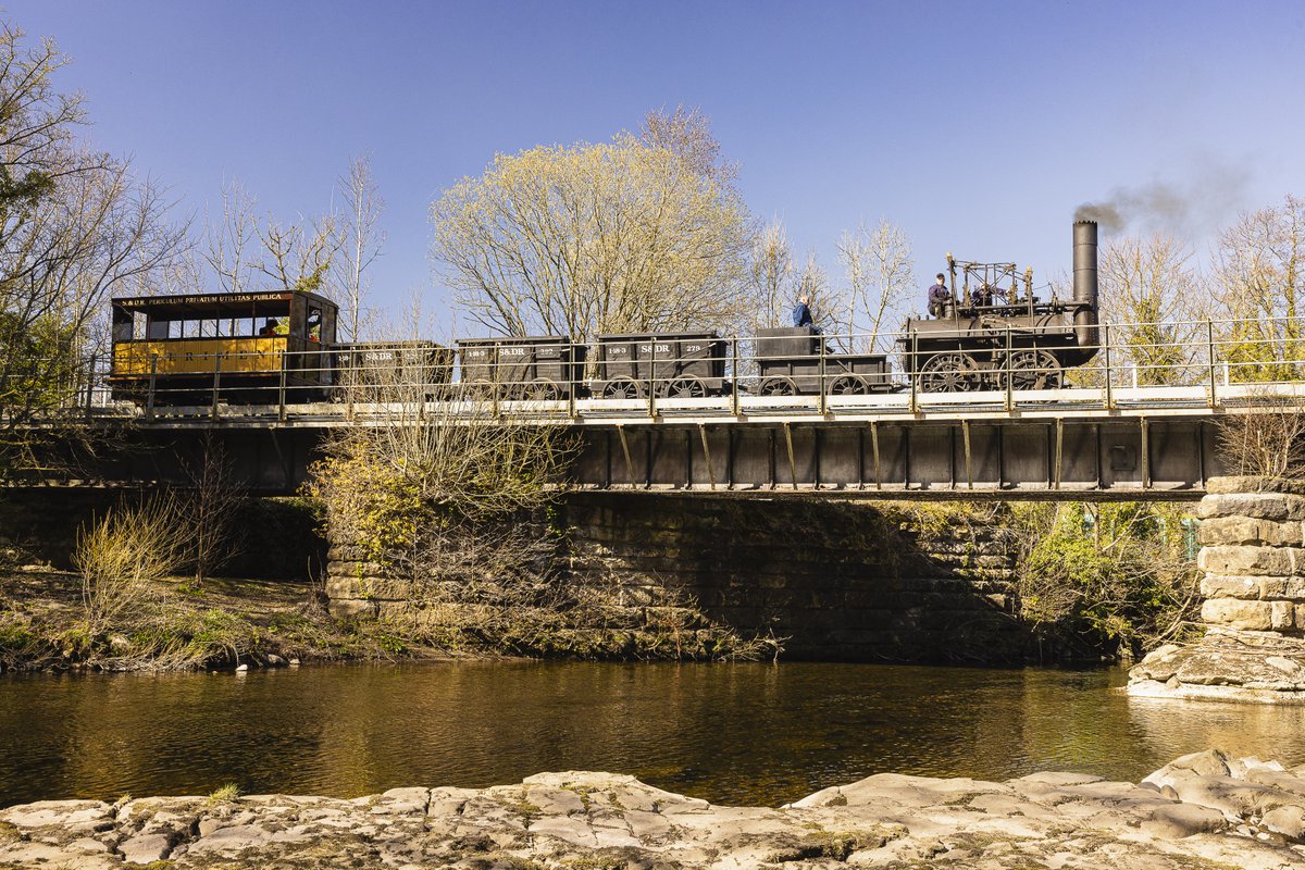 🚂 Join the celebrations as the Stockton &amp; Darlington Railway turns 200!

From 26–28 Sept, watch a replica Locomotion No. 1 steam along the original 1825 route, with live performances, family activities &amp; museum events across Durham: lnk.bio/s/sdr200jounrey #railway200 #sdr200