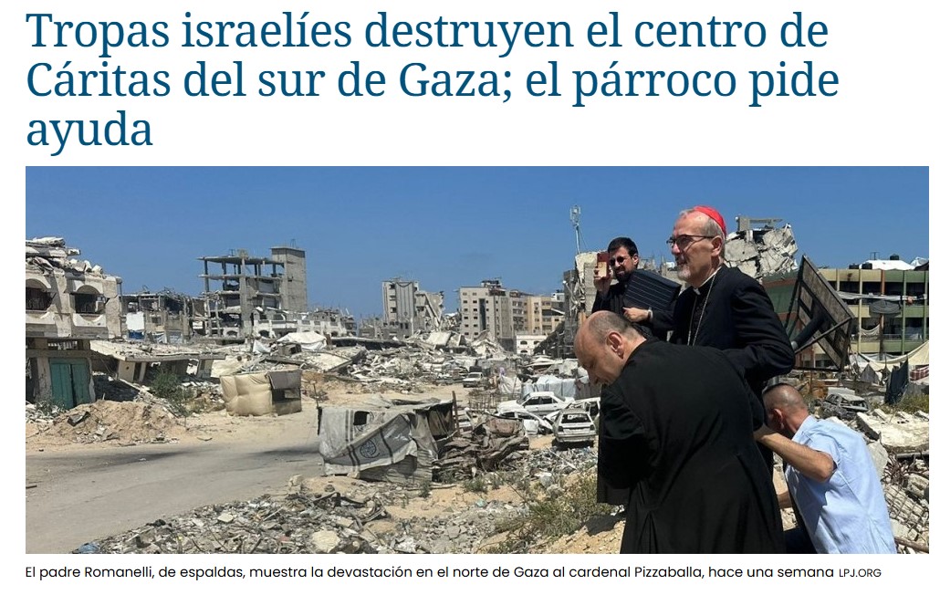 ¡Otro ataque más a los cristianos, después de lo ocurrido la semana pasada en la parroquia católica...!
Este centro de Cáritas proporcionaba apoyo psicológico a niños y madres, vacunación contra la polio y rehabilitación a personas con discapacidad (a pesar de que desde marzo se